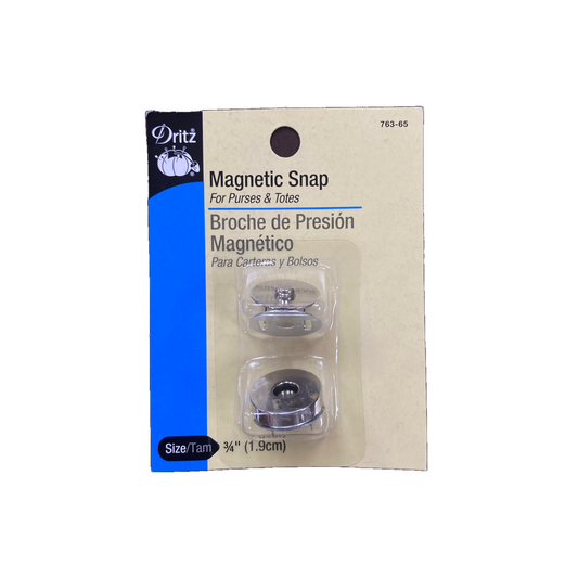 Magnetic Snap 3/4 inch (Silver)