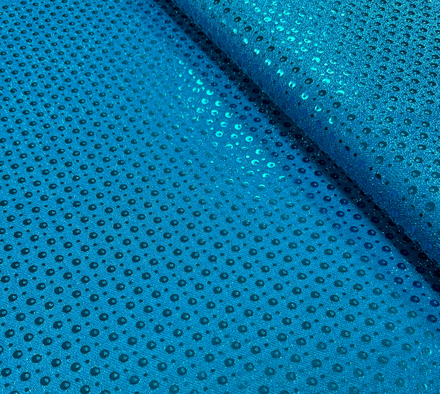 Faux Sequins - Turquoise