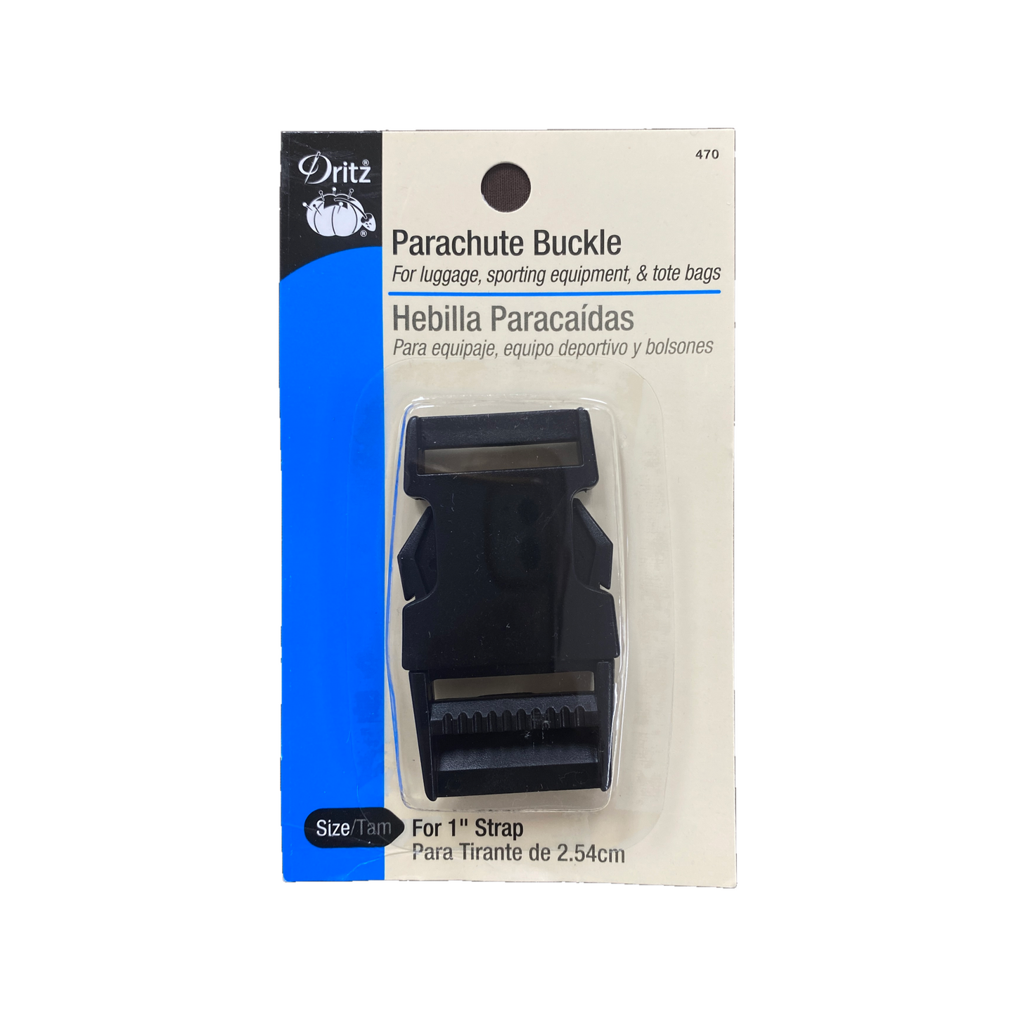 Parachute Buckle (Black)