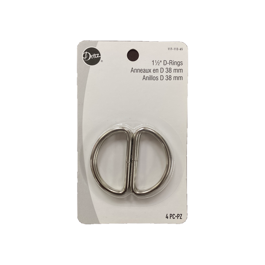 D-Rings 1”1/2 (Silver)