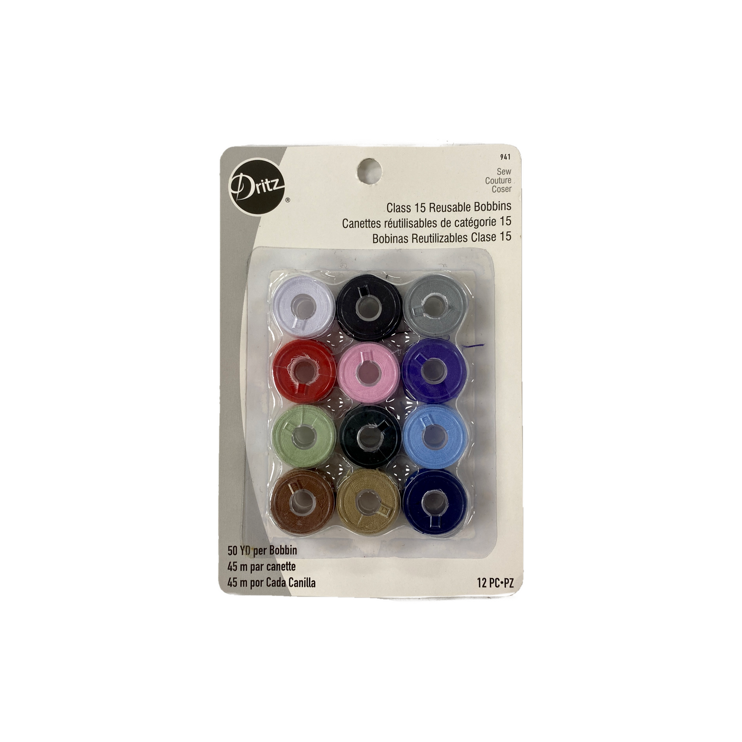 Class 15 Reusable Bobbins Assorted